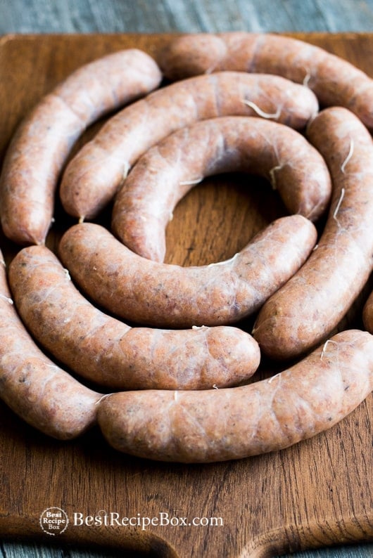 Homemade Sweet Italian Sausage Recipe for BBQ Grilling Sausage step by step