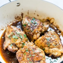 Easy Honey Garlic Chicken Thighs Recipe Best Chicken Recipe Ever! | @bestrecipebox