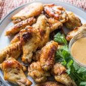 Honey Mustard Chicken Wings Recipe | @BestRecipeBox