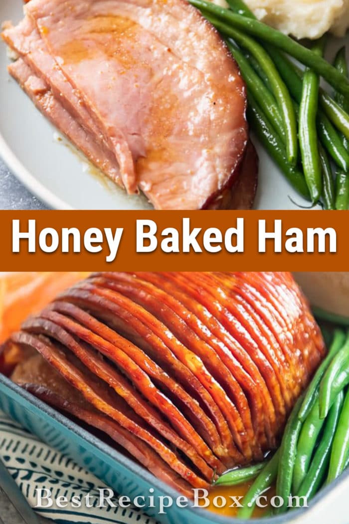 Honey Baked Ham Recipe with Brown Sugar Glaze | BestRecipeBox.com