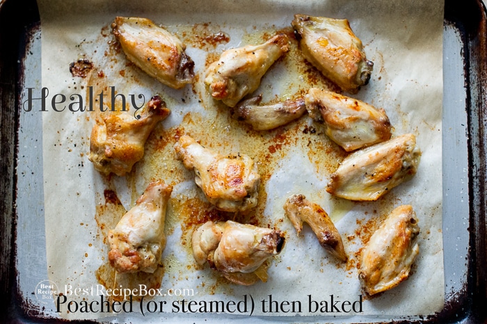 Baked wings in oven 