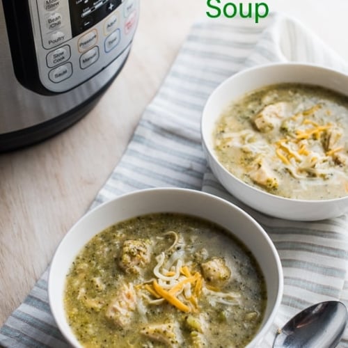 Instant pot 2025 creamy broccoli soup