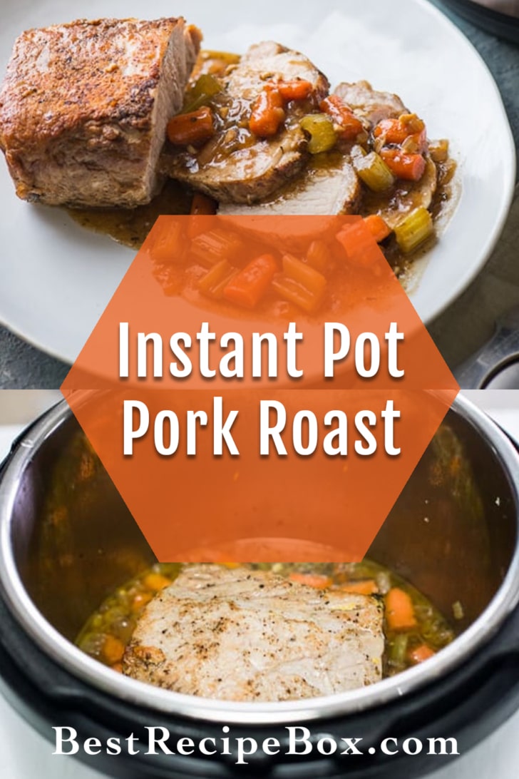 Instant Pot Pork Roast Recipe collage