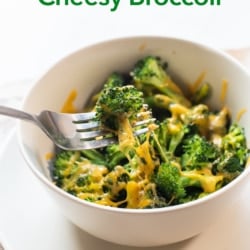 Microwave Broccoli with Cheese or Cheesy Broccoli | BestRecipeBox.com
