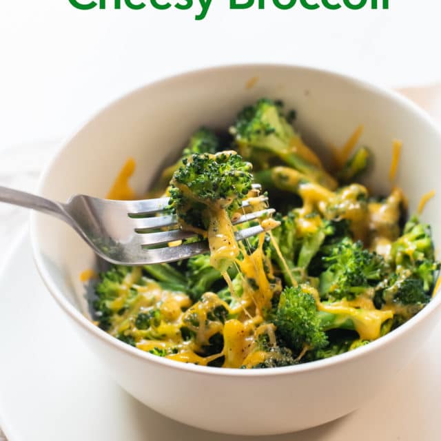 Microwave Broccoli with Cheese 5 minutes Cheesy Broccoli Best Recipe