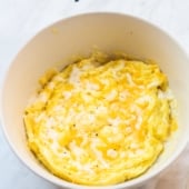 Microwave Omelette Recipe in Bowl or Mug | BestRecipeBox.com