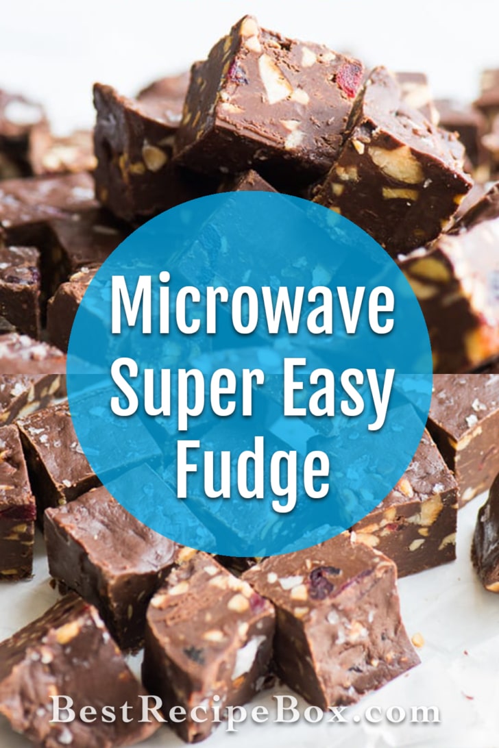Super Easy Fudge Recipe | @whiteonrice