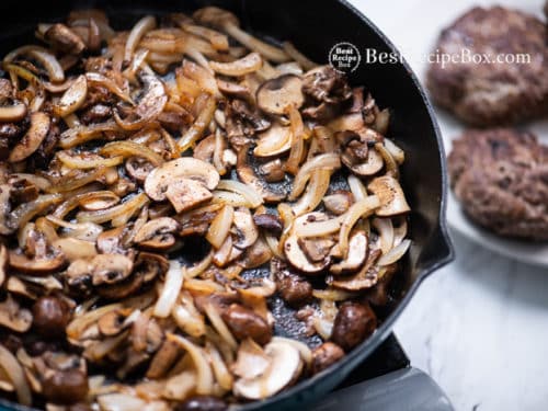 Best Mushroom gravy Recipe with Salisbury Steak @BestRecipeBox