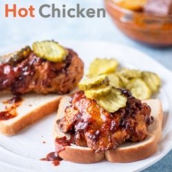 Nashville Hot Chicken Recipe that's Spicy Fried Chicken @bestrecipebox