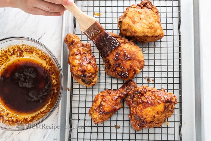 Spicy Hot Chicken Recipe Nashville Style @BestRecipeBox