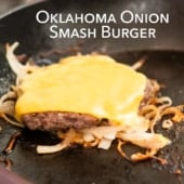 Oklahoma Fried Onion Burger