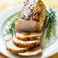 Easy Oven Roast Pork Tenderloin Recipe from @BestRecipeBox