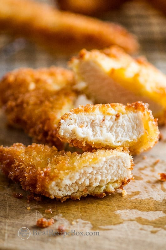 Fried Chicken Tenders or Chicken Strips Recipe | Best Recipe Box