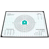 Silicone pastry mat