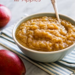 Homemade Pear Applesauce Recipe @bestrecipebox