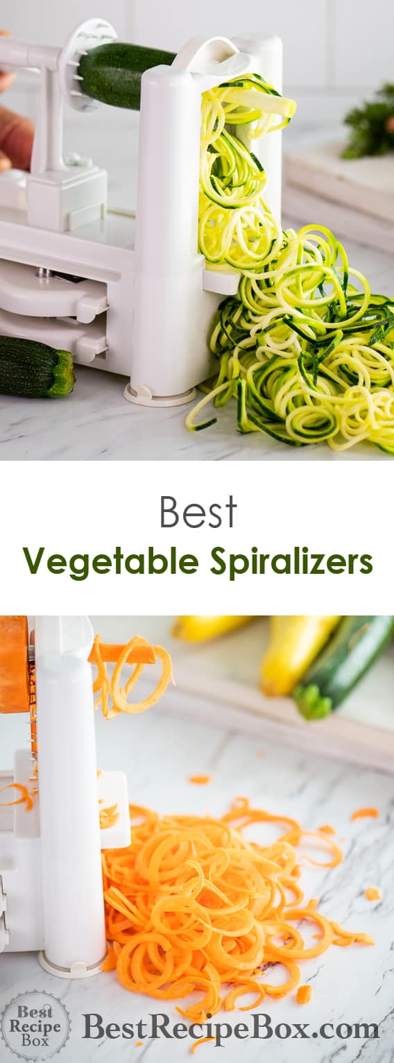 Vegetable Spiralizer Zucchini Noodles Recipes @bestrecipebox