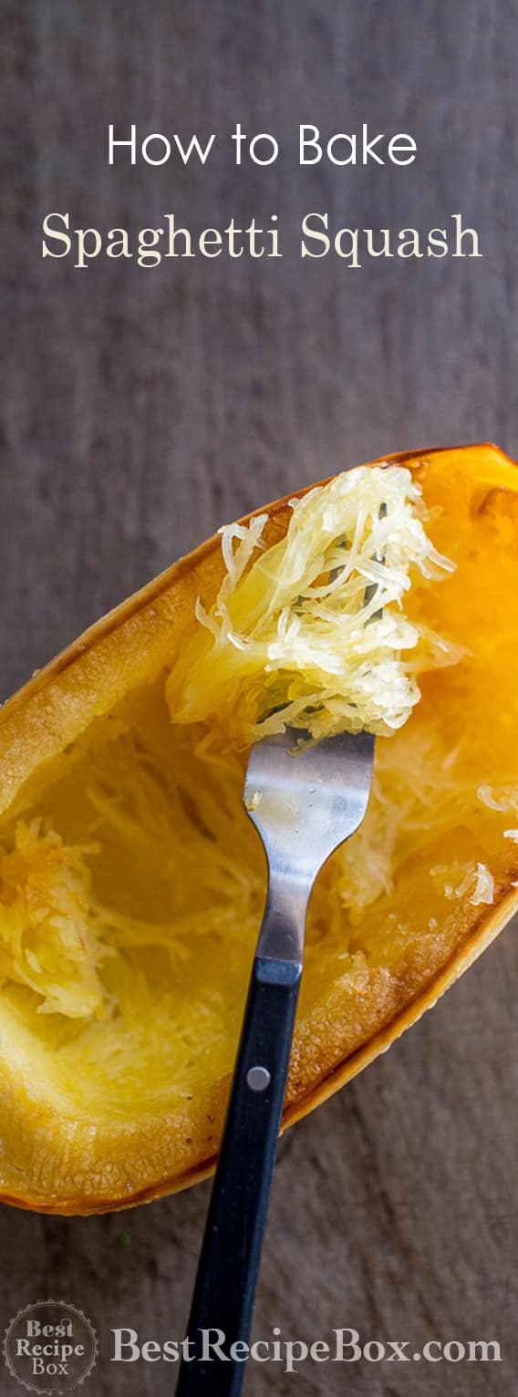 How to Bake Spaghetti Squash Roasted Spaghetti Squash Recipe