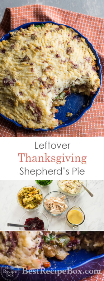 Thanksgiving Leftover Shepherds Pie Recipe | @bestrecipebox