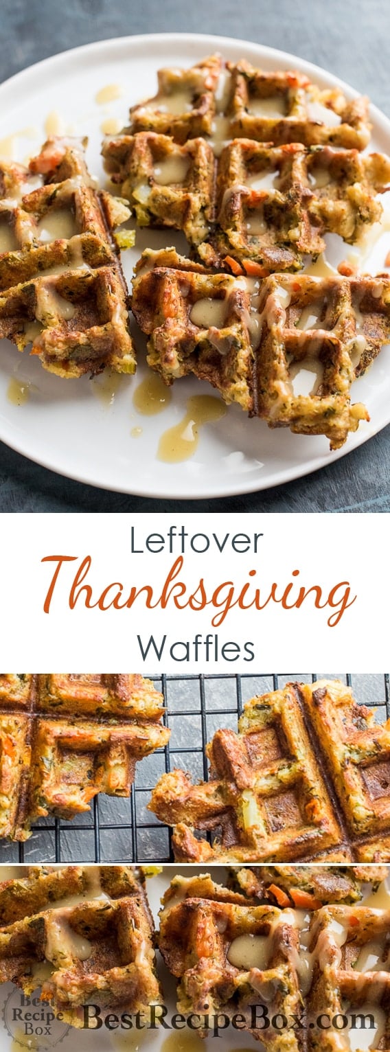 Thanksgiving Leftover Stuffing Waffles Recipe EASY! | Best Recipe Box