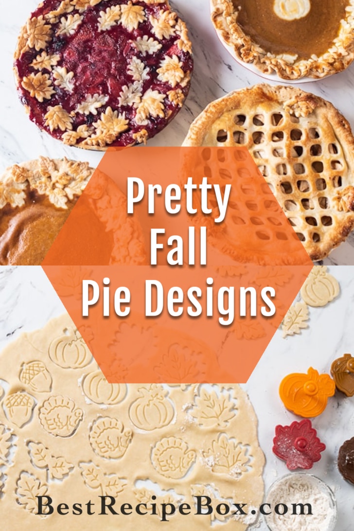 Fall Pie Designs collage