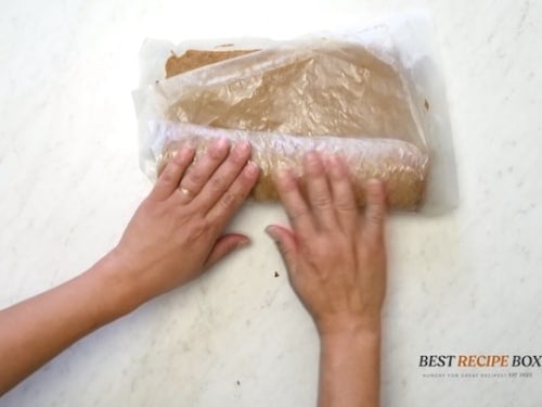 Rolling baked cake