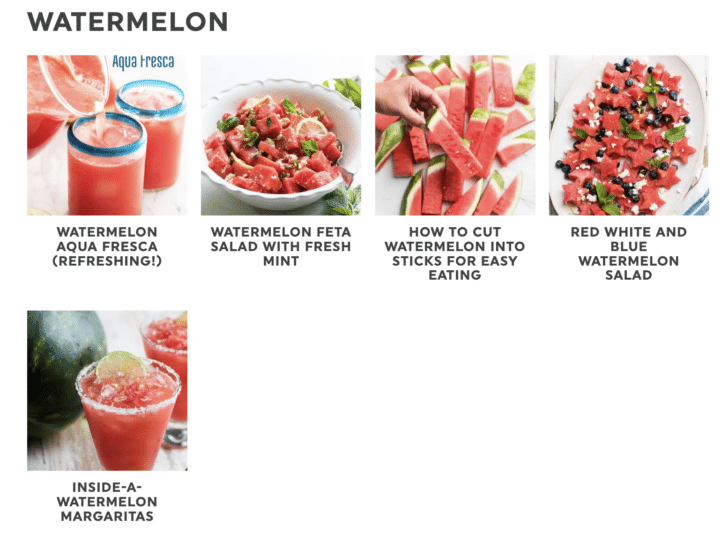 watermelon recipes 