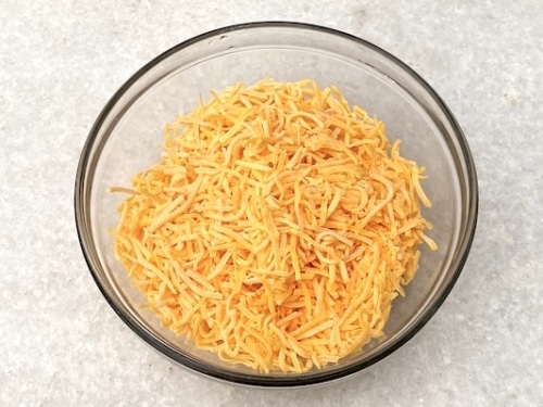 Bowl of cheese