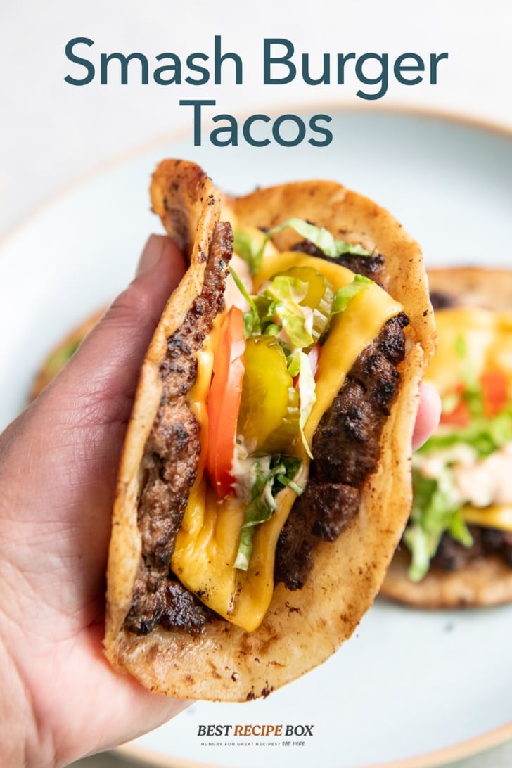 Smash Burger Tacos Or Big Mac Tacos Recipe Best Recipe Box 5637