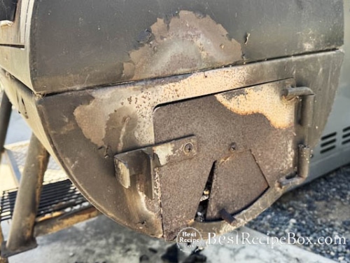 Vents on smoker