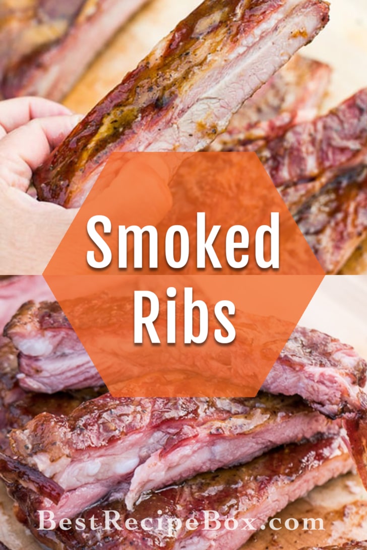 How to Smoke Pork Ribs collage