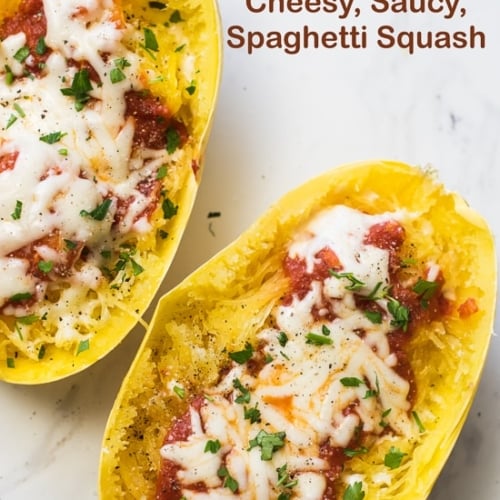 Spaghetti Squash and Cheese Sauce Recipe HEALTHY | Best Recipe Box