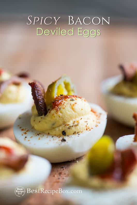 keto egg appetizer with jalapeno 