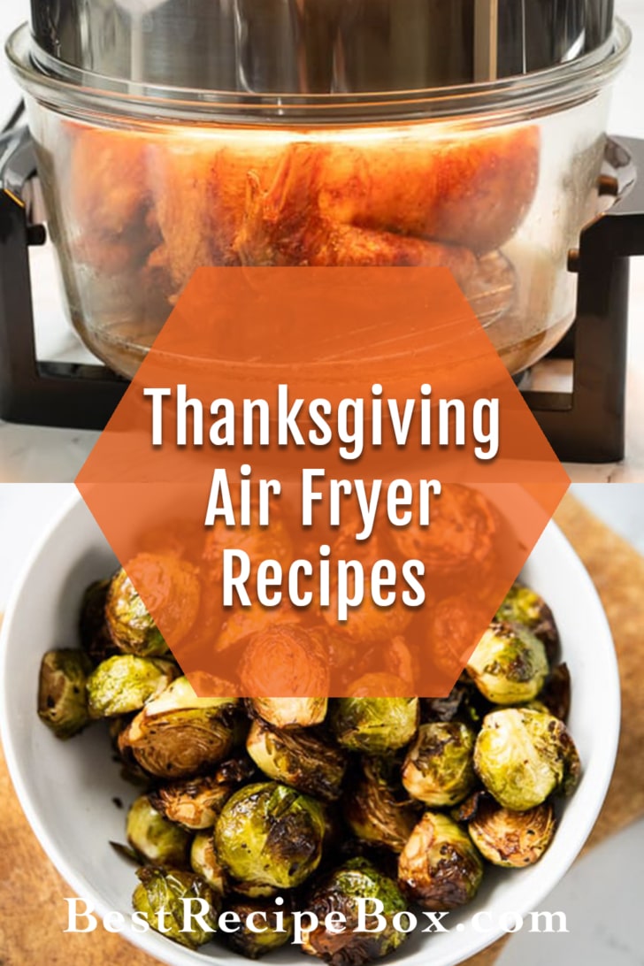 Thanksgiving Asparagus Recipe in Air Fryer collage