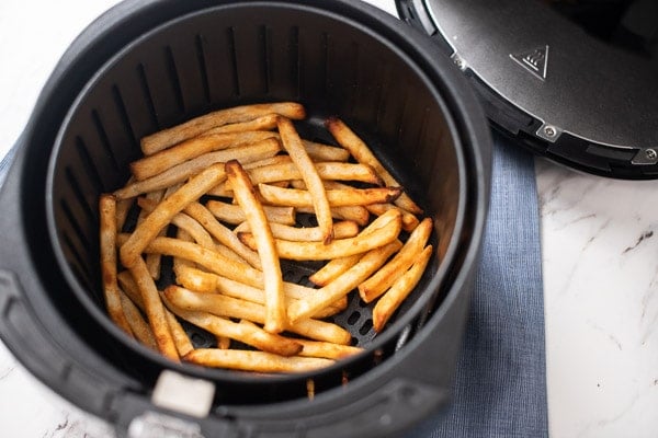 Air Fryer Frozen French Fries - The Forked Spoon