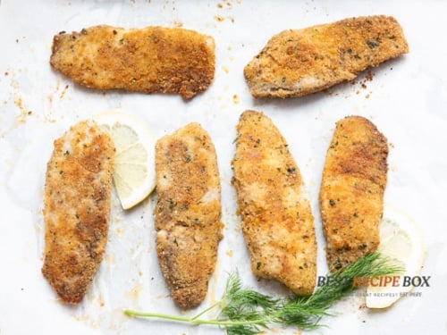 Baked fish fillets