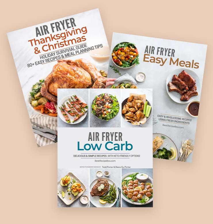 Air fryer ebook covers