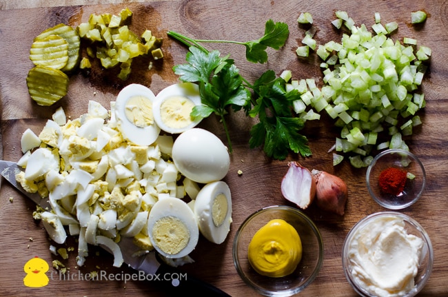 Easy Egg Salad Recipe step by step 