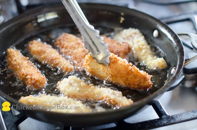 fried chicken strips recipe