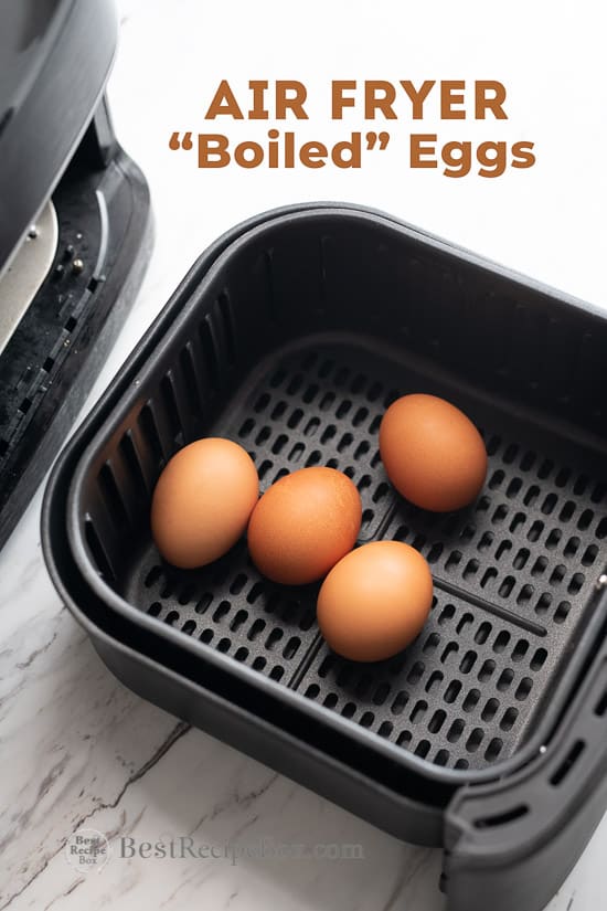 How to make Hard boiled eggs recipe in air fryer basket