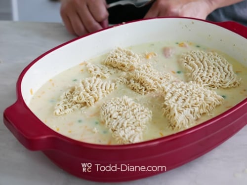 ramen in dish