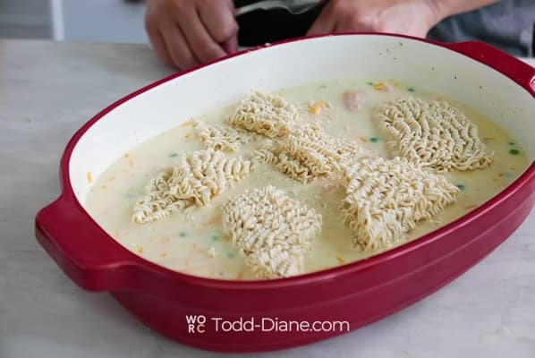 ramen in dish