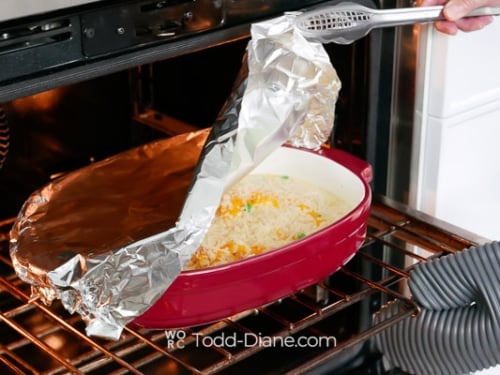 baking covered