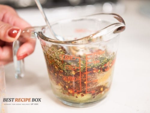 mix oil seasoning for crackers