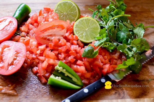 Easy Fresh Tomato Salsa Recipe step by step