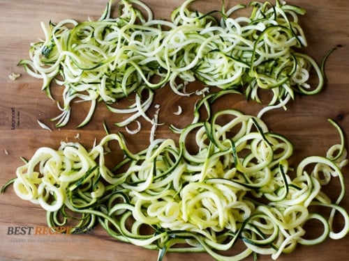 spiral zucchini