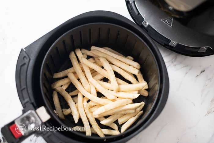 Air Fryer Frozen French Fries Healthy and Easy! @BestRecipebox