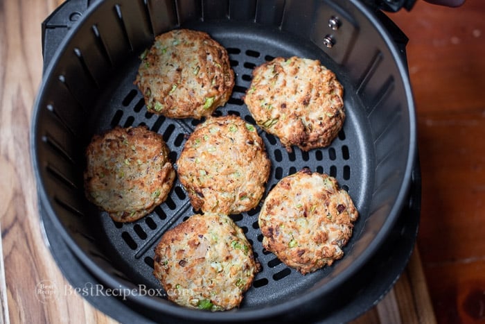 Crispy Air Fryer Tuna Patties Recipe LOW CARB | Best Recipe Box